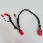 pc power extention cable assembly with latch